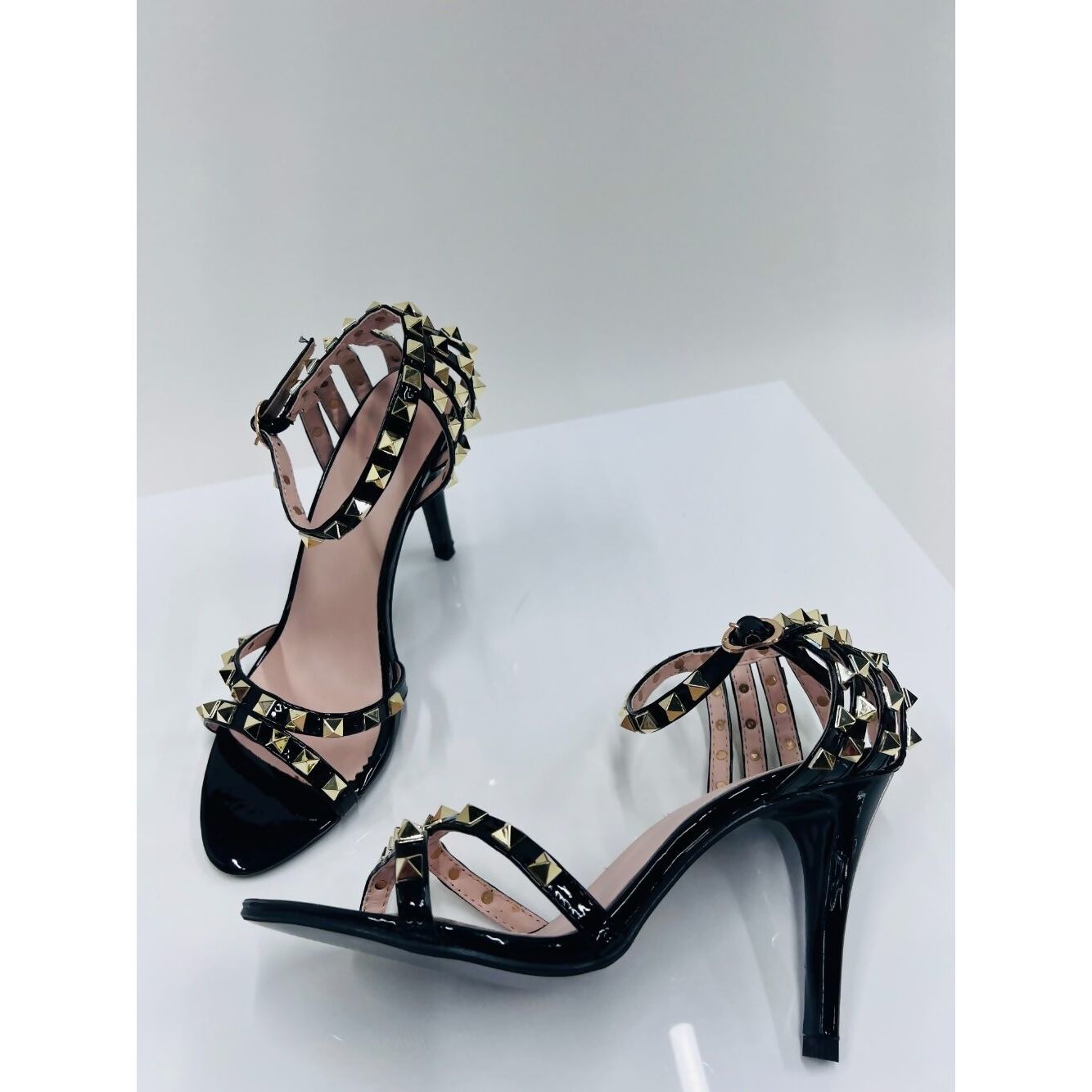 Studded hotsell stiletto heels